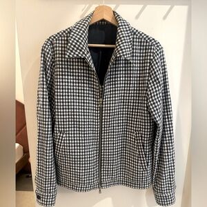 Mr. Porter Checked Cotton Boucle blend jacket